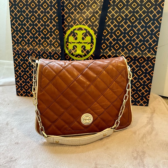 🌟SOLD🌟 TORY BURCH leather shoulder bag - Picture 11 of 12